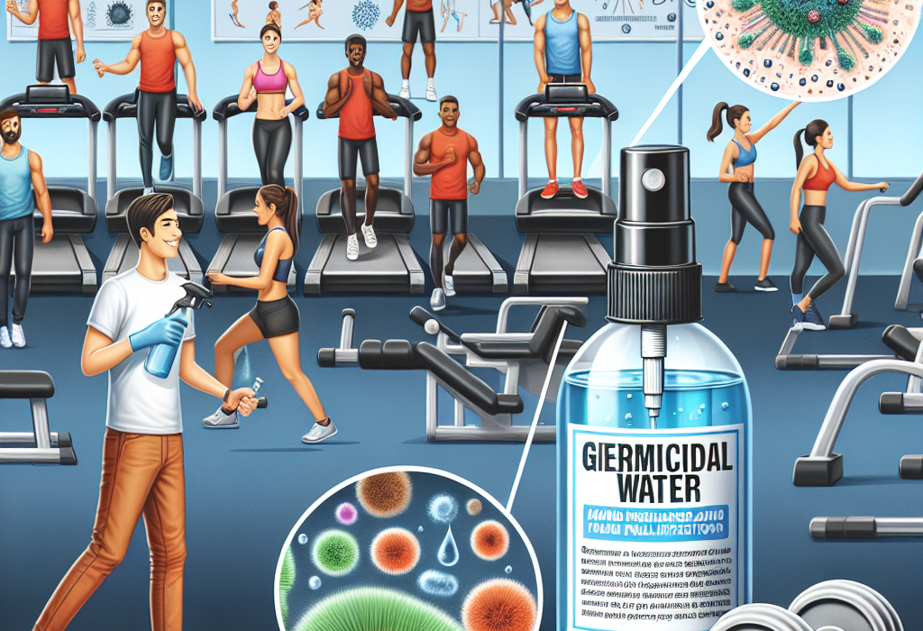 Comment l'Eau germicide aide à éviter les infections fongiques dans la salle de sport