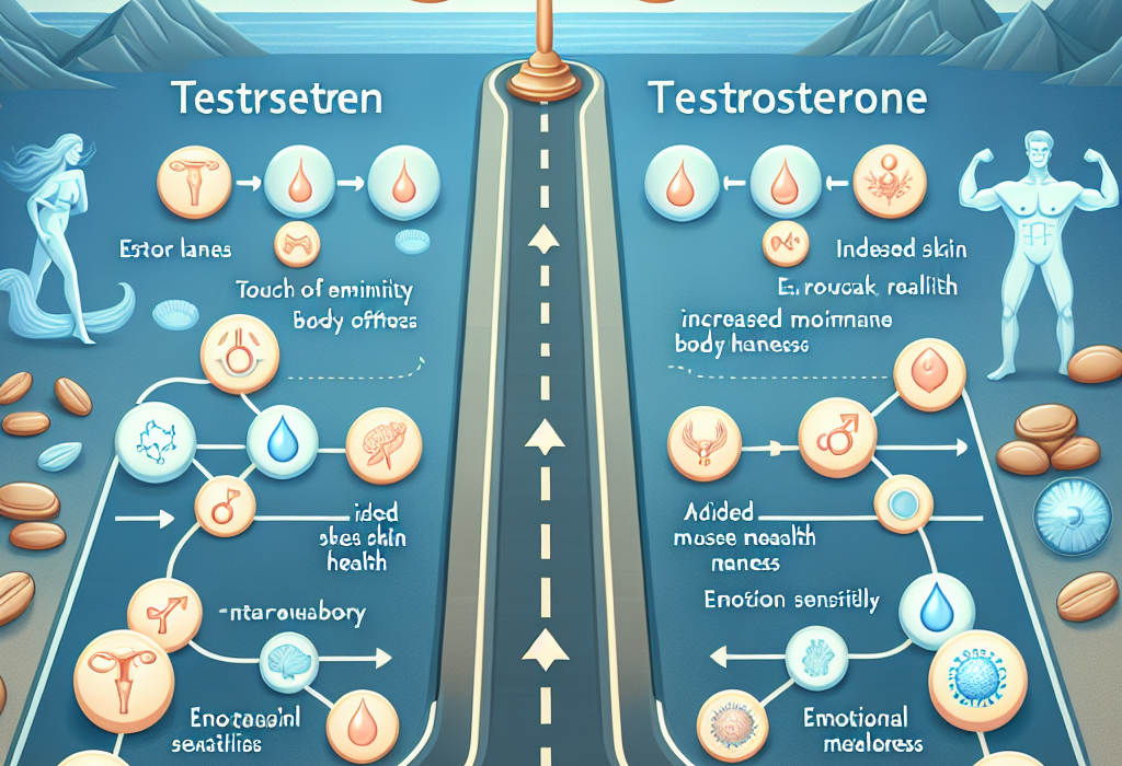 Testostérone et œstrogènes : L'équilibre sur le parcours