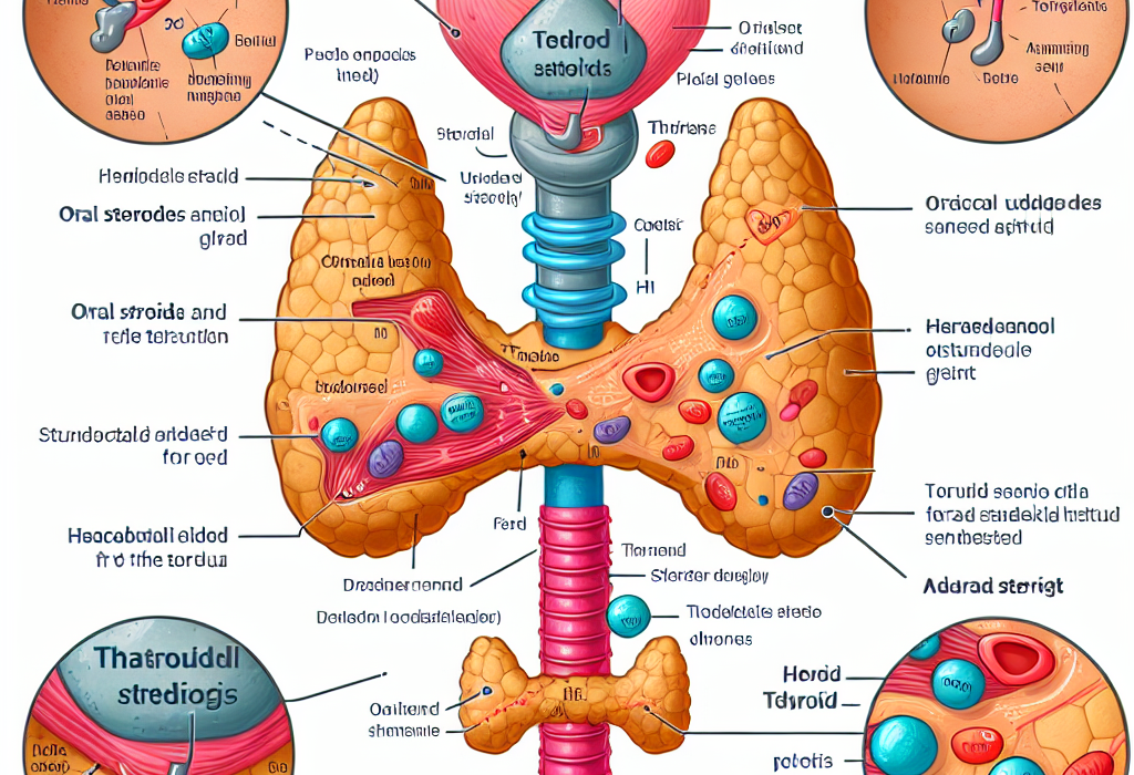 Comment les stéroïdes oraux affectent la glande thyroïde