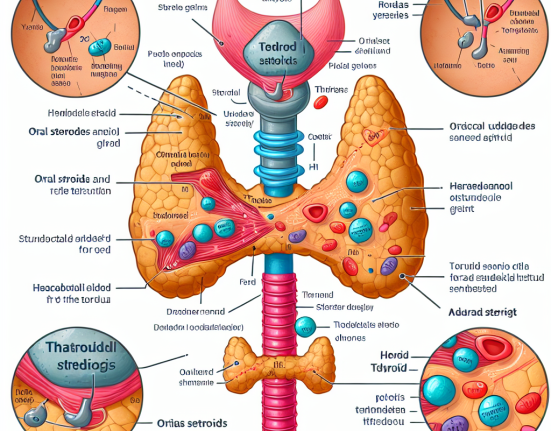 Comment les stéroïdes oraux affectent la glande thyroïde