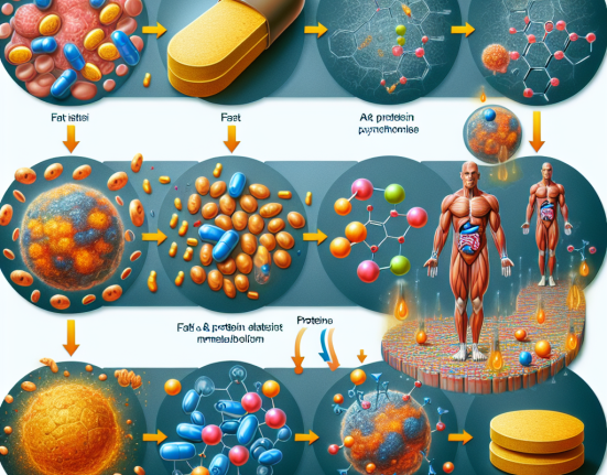 Effet des comprimés d'oxymétholone sur le métabolisme des graisses et des protéines