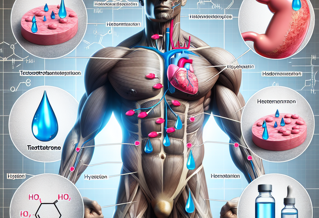 Effet du phénylpropionate de testostérone sur l'hydratation corporelle