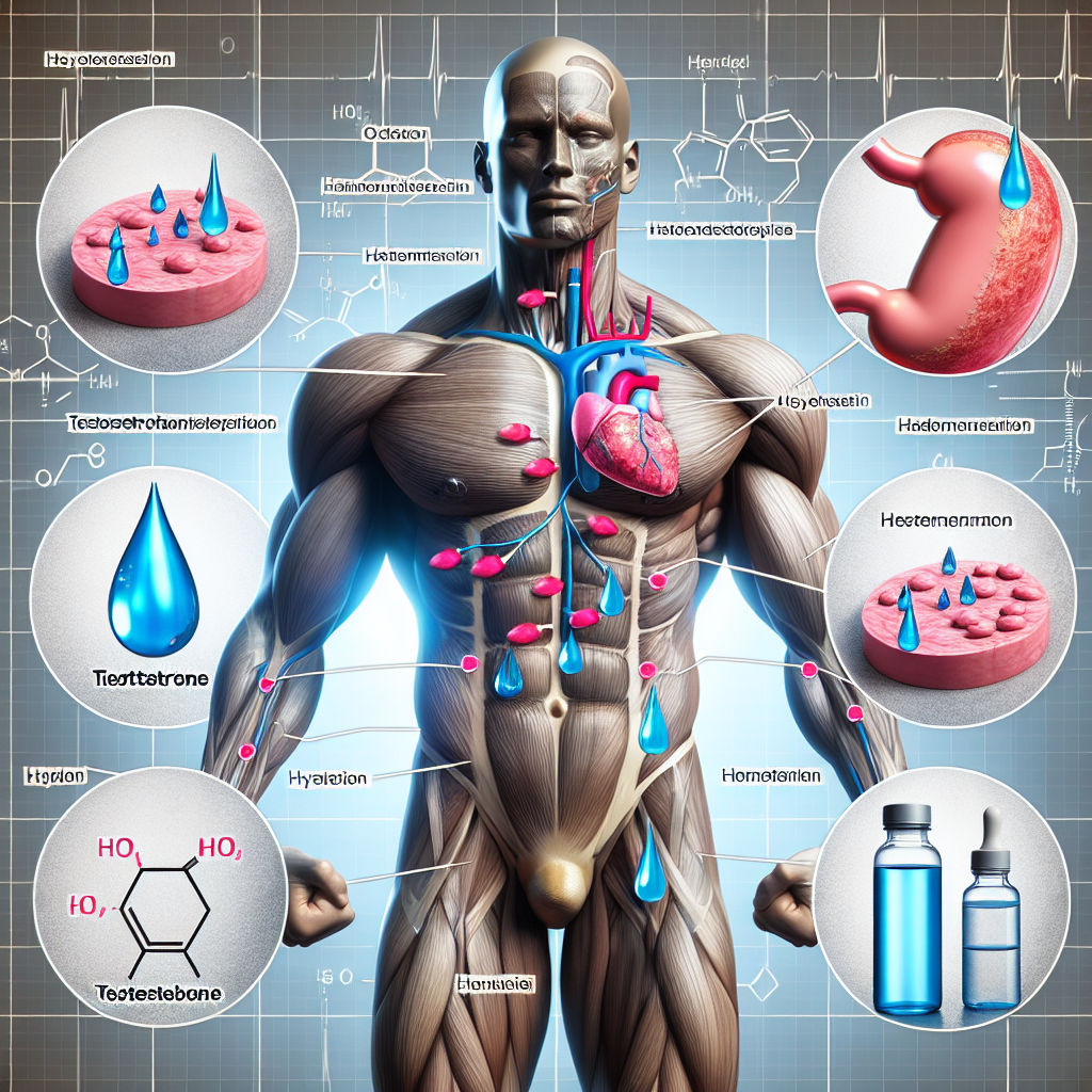 Effet du phénylpropionate de testostérone sur l'hydratation corporelle