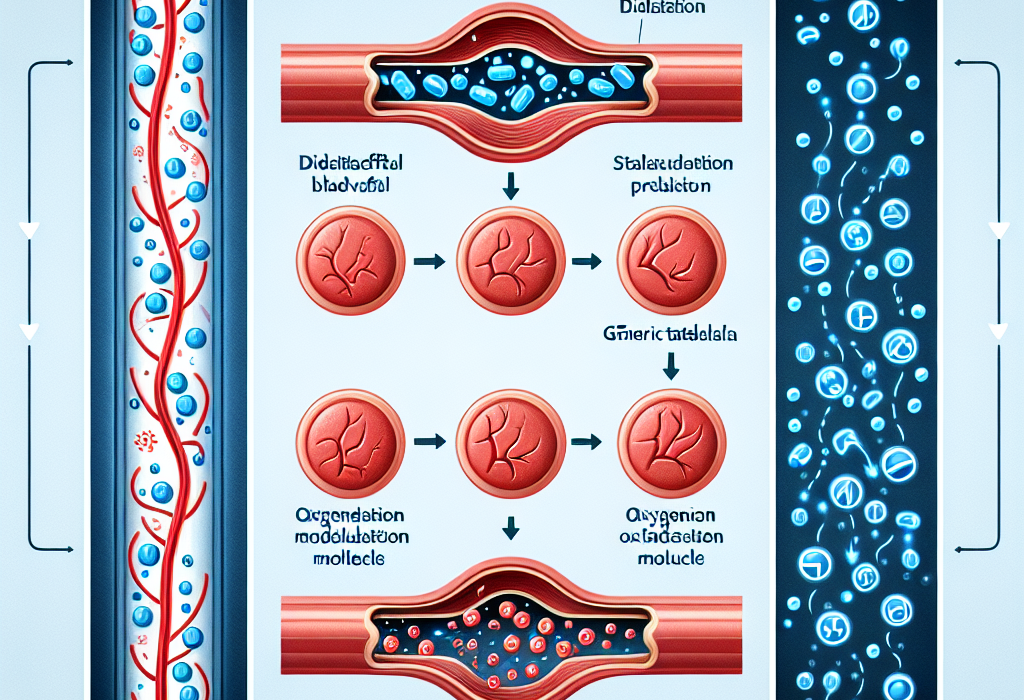 Effet du tadalafil citrate (Cialis générique) sur la dilatation des vaisseaux sanguins et l'apport en oxygène