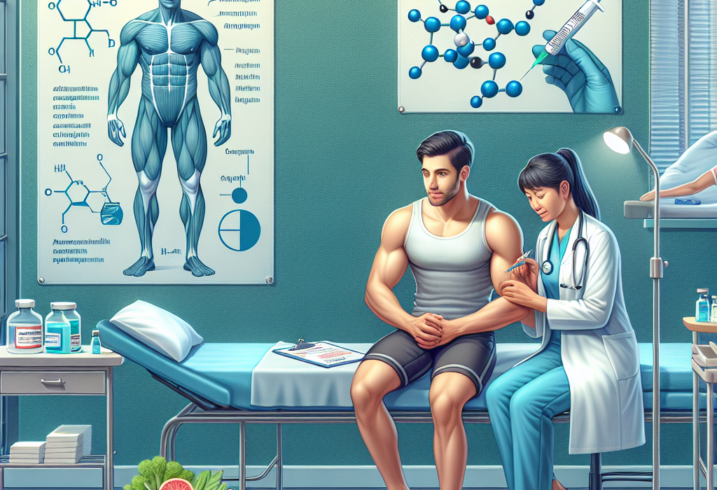 Infusion de somatropine sur l'appétit et la masse corporelle des athlètes