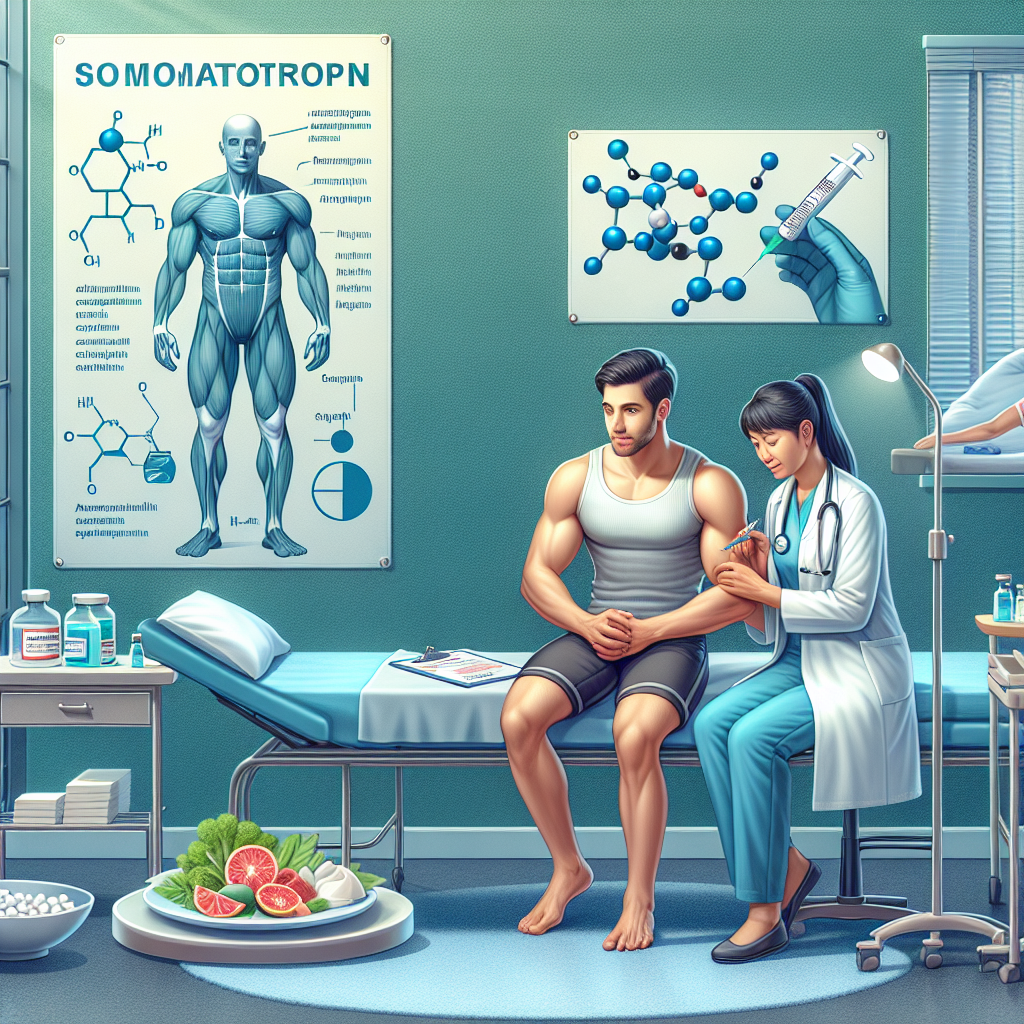 Infusion de somatropine sur l'appétit et la masse corporelle des athlètes