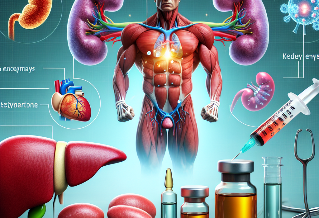 L'effet de la méthyltestostérone injectable sur les enzymes hépatiques et rénales