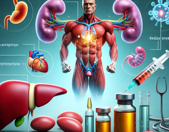 L'effet de la méthyltestostérone injectable sur les enzymes hépatiques et rénales