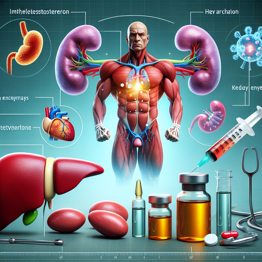 L'effet de la méthyltestostérone injectable sur les enzymes hépatiques et rénales