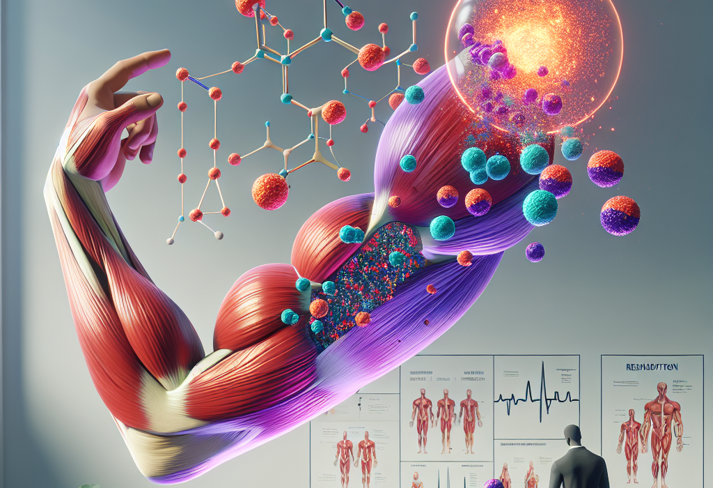 Les peptides et leur utilisation en rééducation après une rupture musculaire