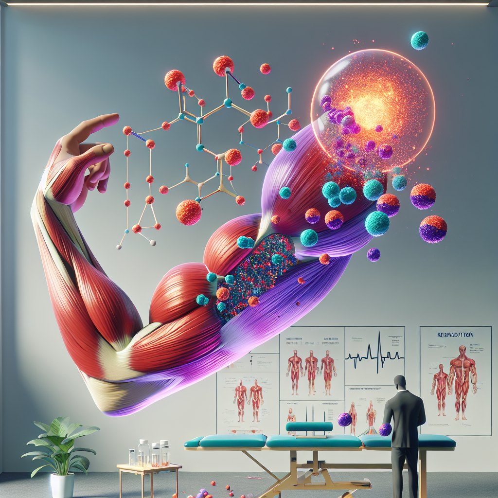 Les peptides et leur utilisation en rééducation après une rupture musculaire