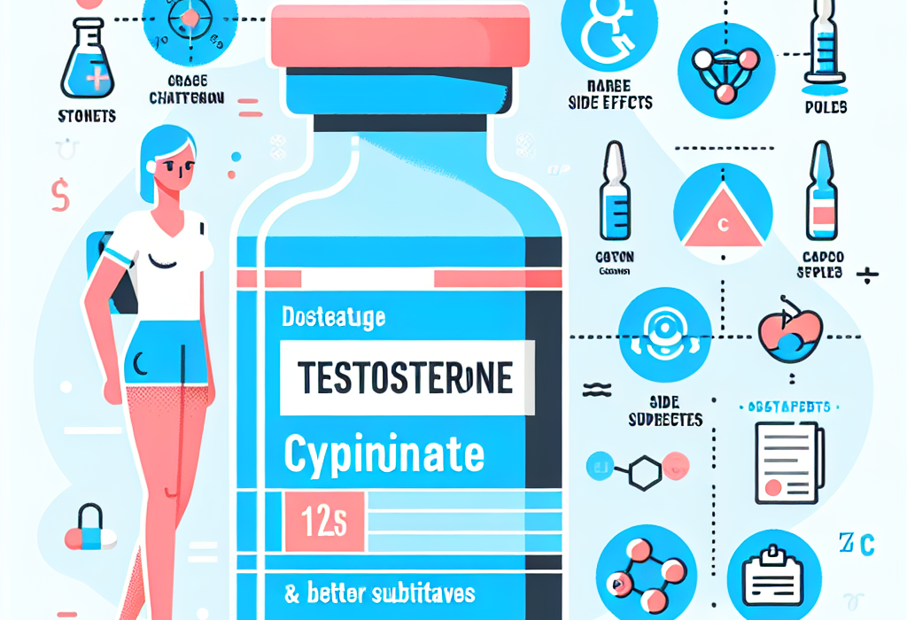 Testostérone cypionate et caractéristiques de son utilisation chez les femmes (rare)