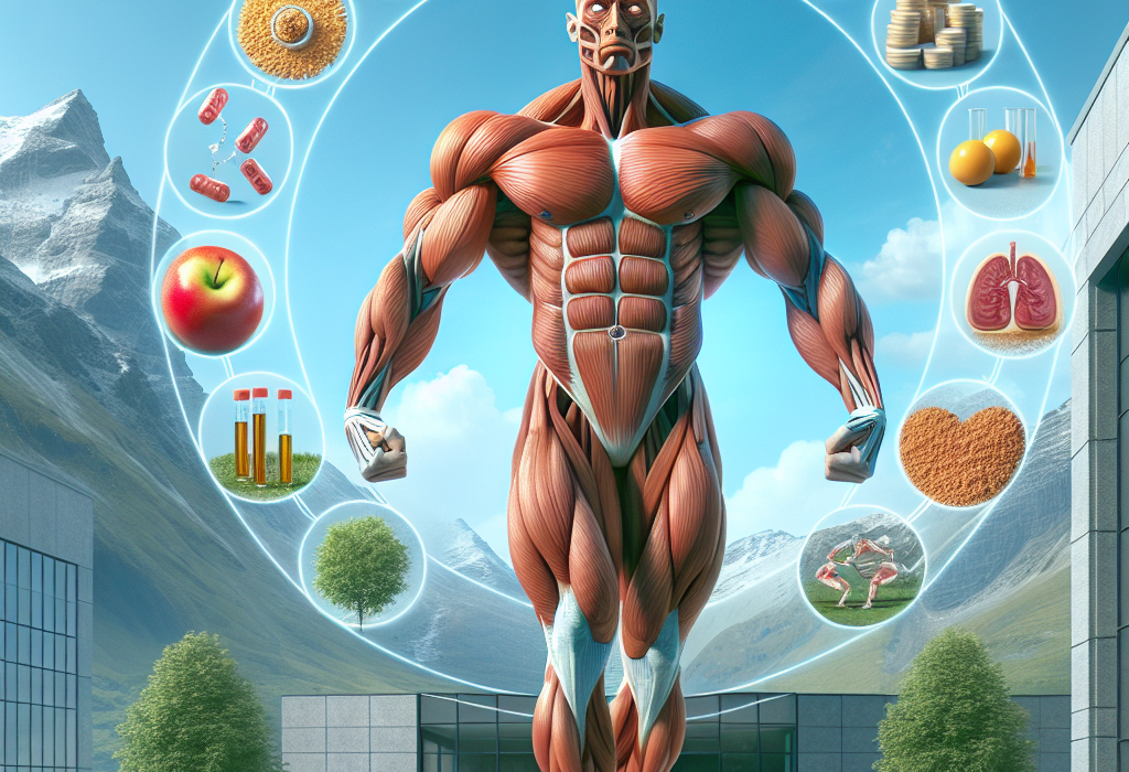 Transformation de la masse musculaire sous injection d'oxymétholone