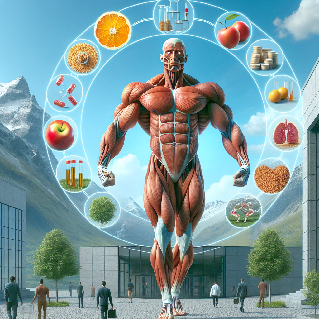 Transformation de la masse musculaire sous injection d'oxymétholone