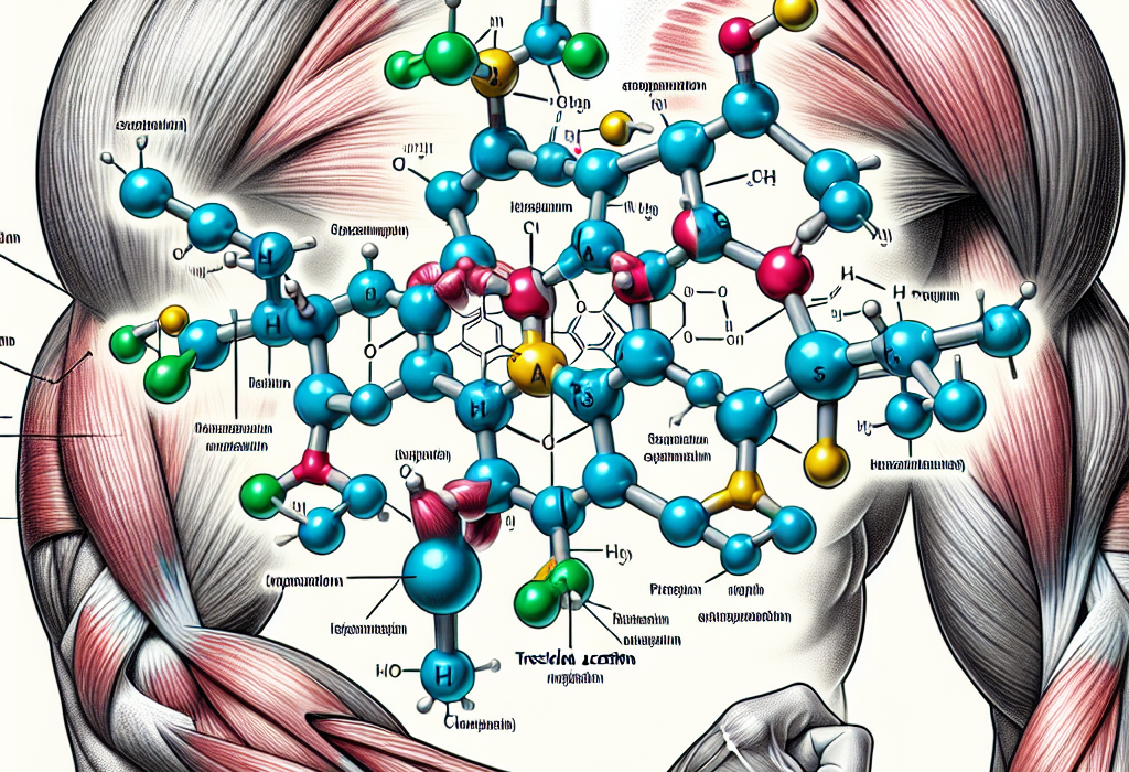 Acétate de trestolone et modifications de la structure musculaire