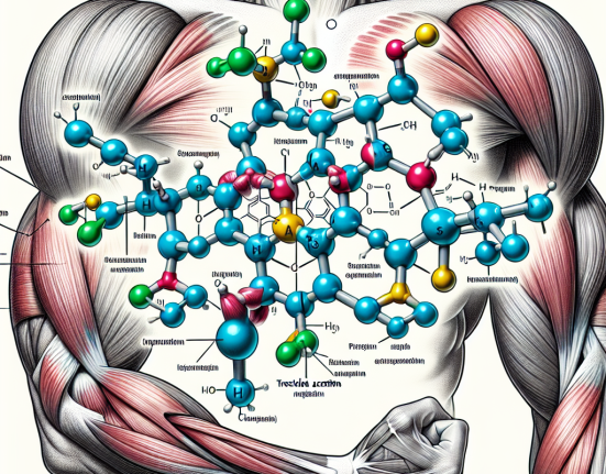 Acétate de trestolone et modifications de la structure musculaire