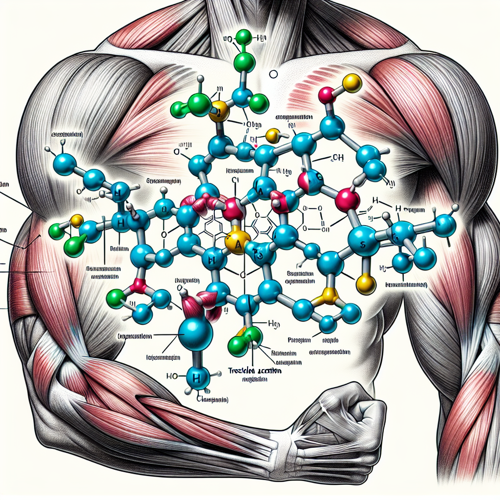 Acétate de trestolone et modifications de la structure musculaire