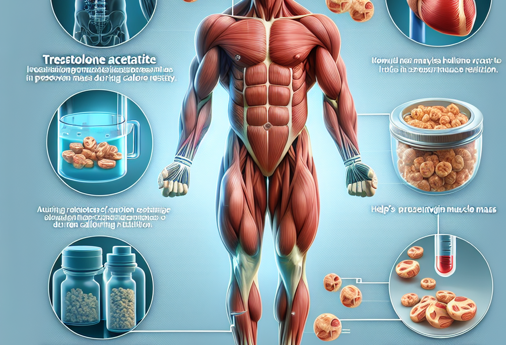 Comment l'acétate de trestolone contribue à préserver la masse musculaire lors d'une réduction calorique