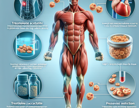 Comment l'acétate de trestolone contribue à préserver la masse musculaire lors d'une réduction calorique