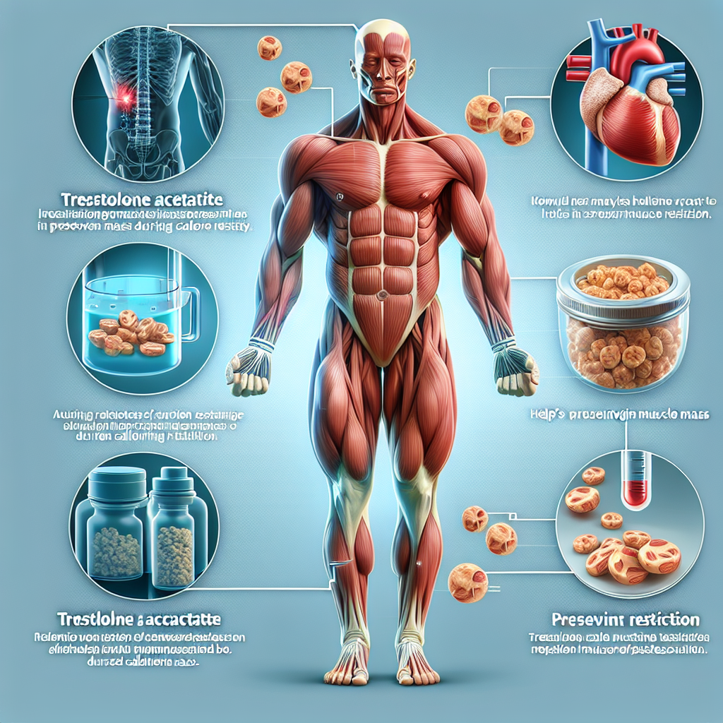 Comment l'acétate de trestolone contribue à préserver la masse musculaire lors d'une réduction calorique