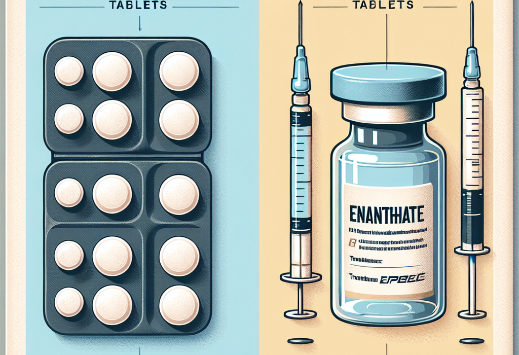 Différences entre les comprimés de trenbolone et l'énanthate de trenbolone