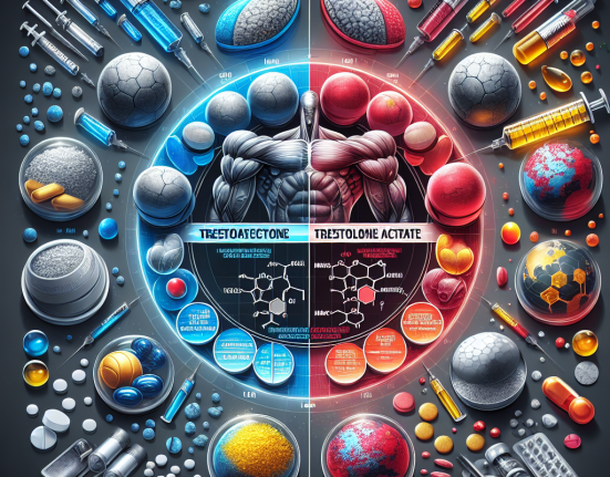 Effet comparatif de l'acétate de trestolone et des stéroïdes classiques
