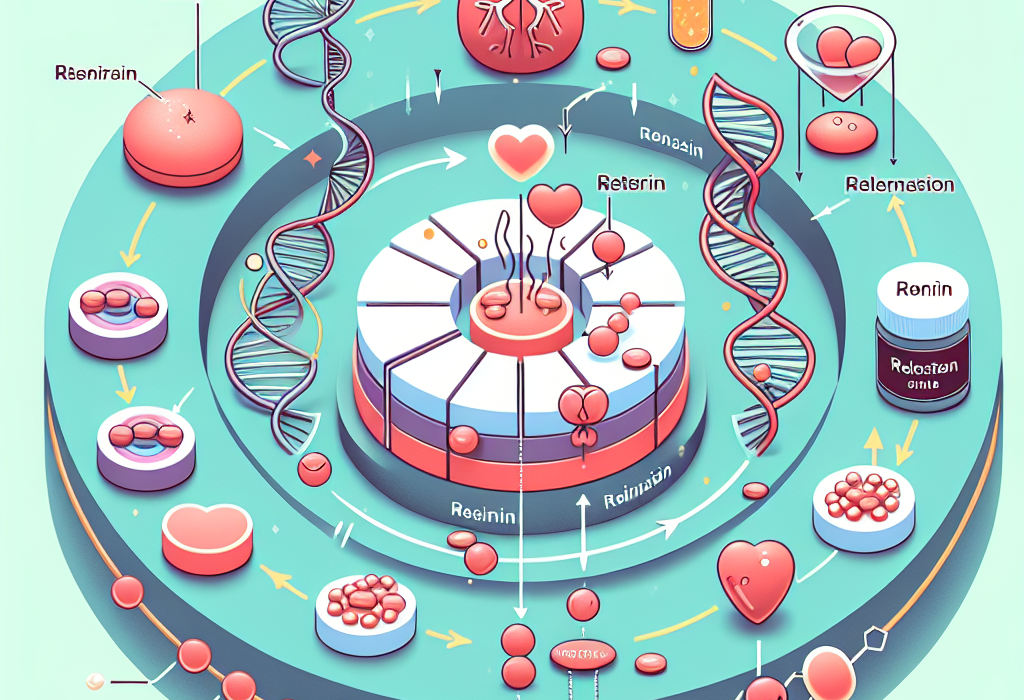 Effet du telmisartan sur la régulation de la production de rénine
