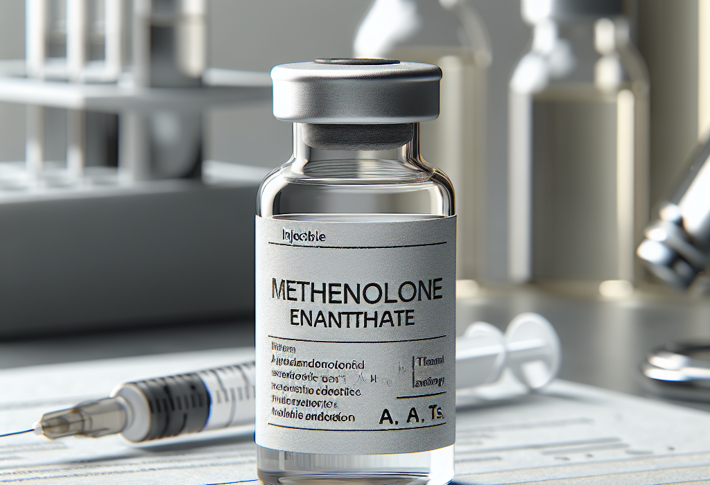 Énanthate de méthénolone injectable et activité androgène