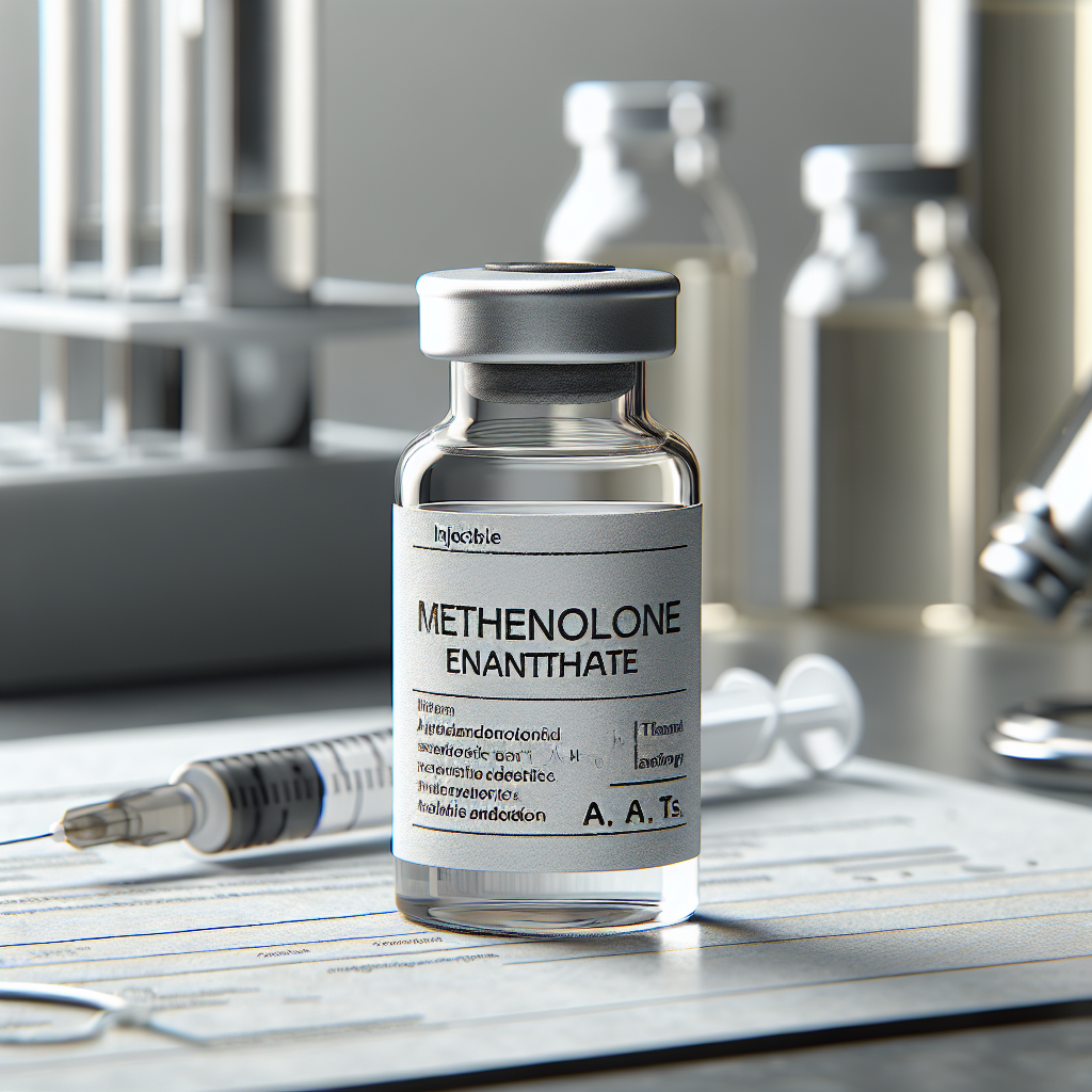 Énanthate de méthénolone injectable et activité androgène