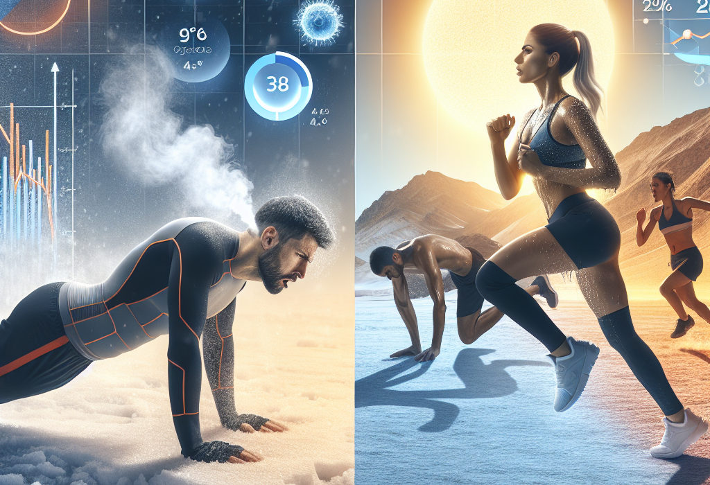 Étude de l'effet du froid et de la chaleur sur l'immunité des athlètes