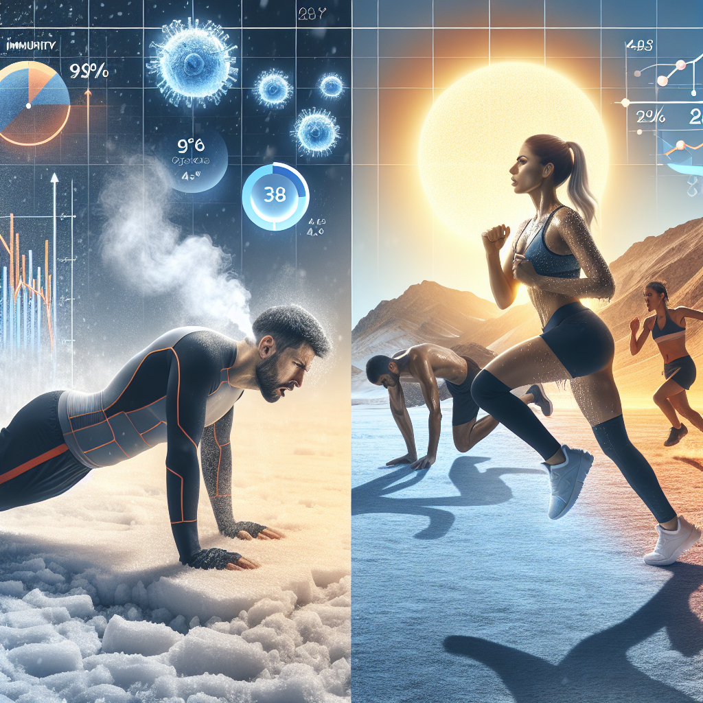 Étude de l'effet du froid et de la chaleur sur l'immunité des athlètes