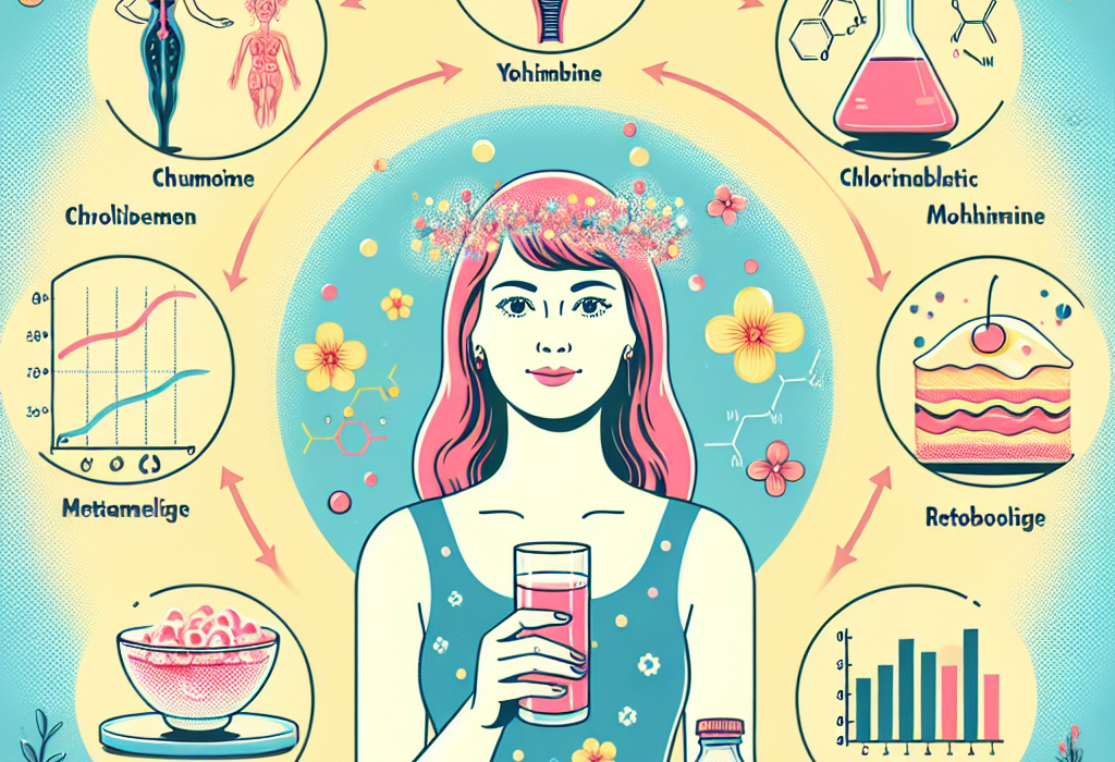 Influence de la yohimbine chlorée sur le métabolisme chez les femmes