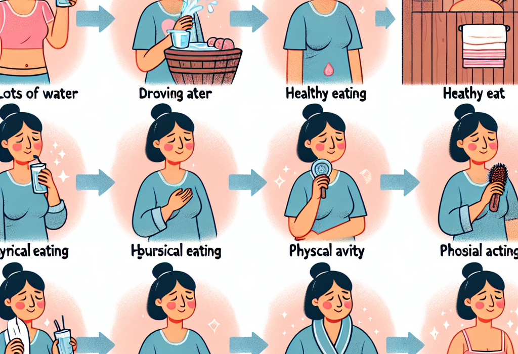 Nettoyage corporel post-cure : fonctionnement