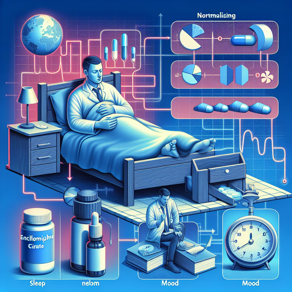 Possibilité de normaliser le sommeil et l'humeur à l'aide du citrate d'enclomifène