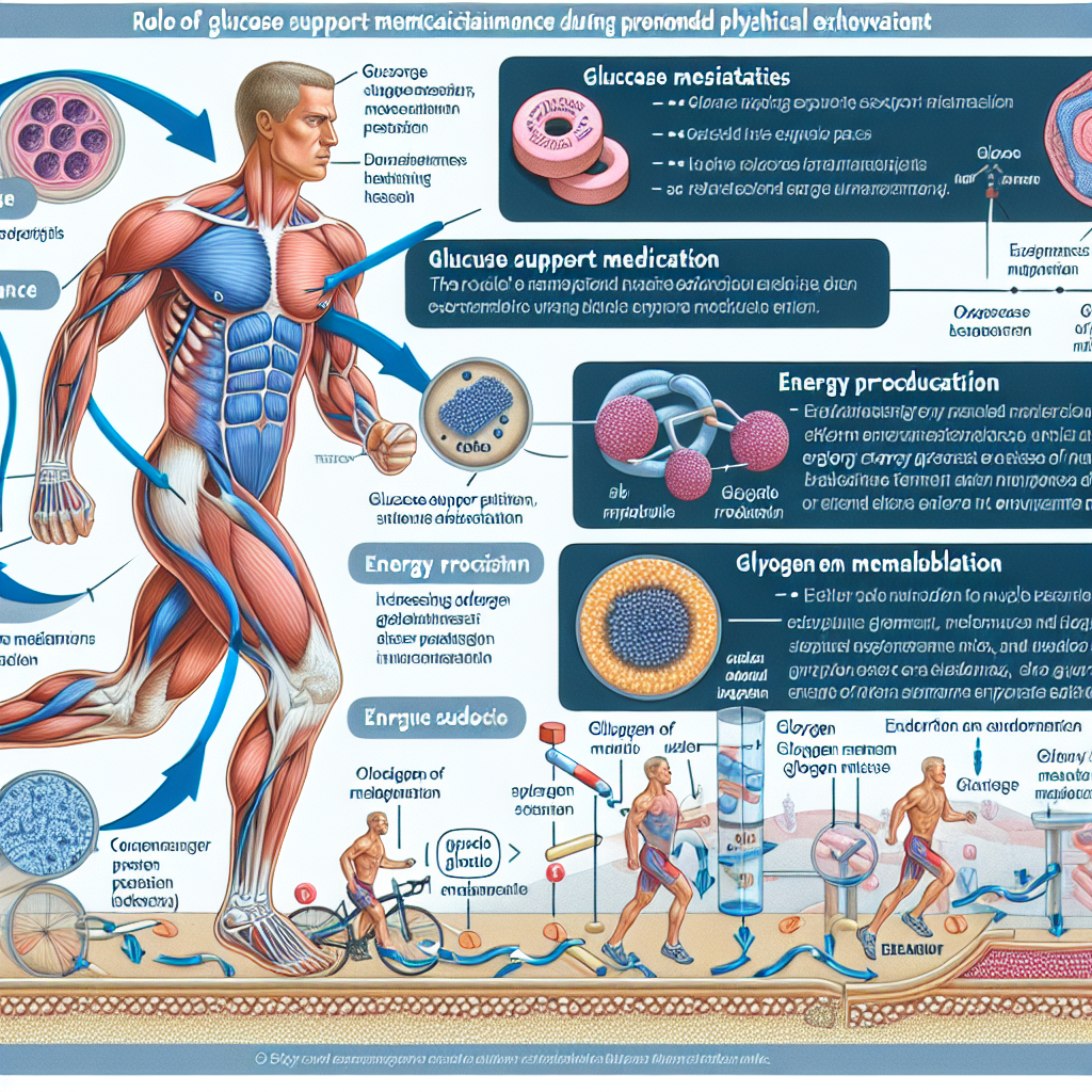 Rôle des médicaments pour le soutien glycémique dans l'augmentation de l'endurance lors d'efforts physiques prolongés