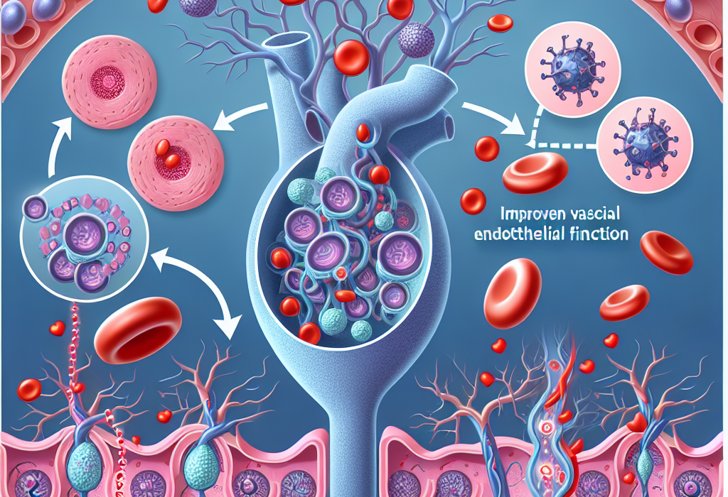 Telmisartan et amélioration de la fonction endothéliale vasculaire