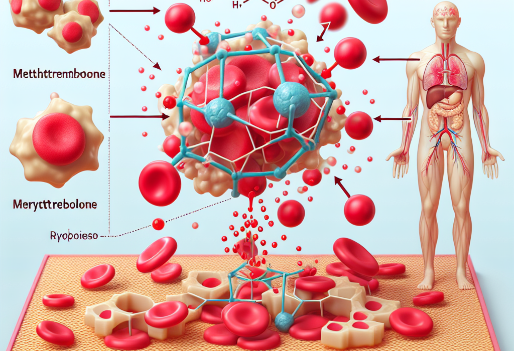 Comment la méthyltrenbolone affecte-t-elle la production de Érythrocytes