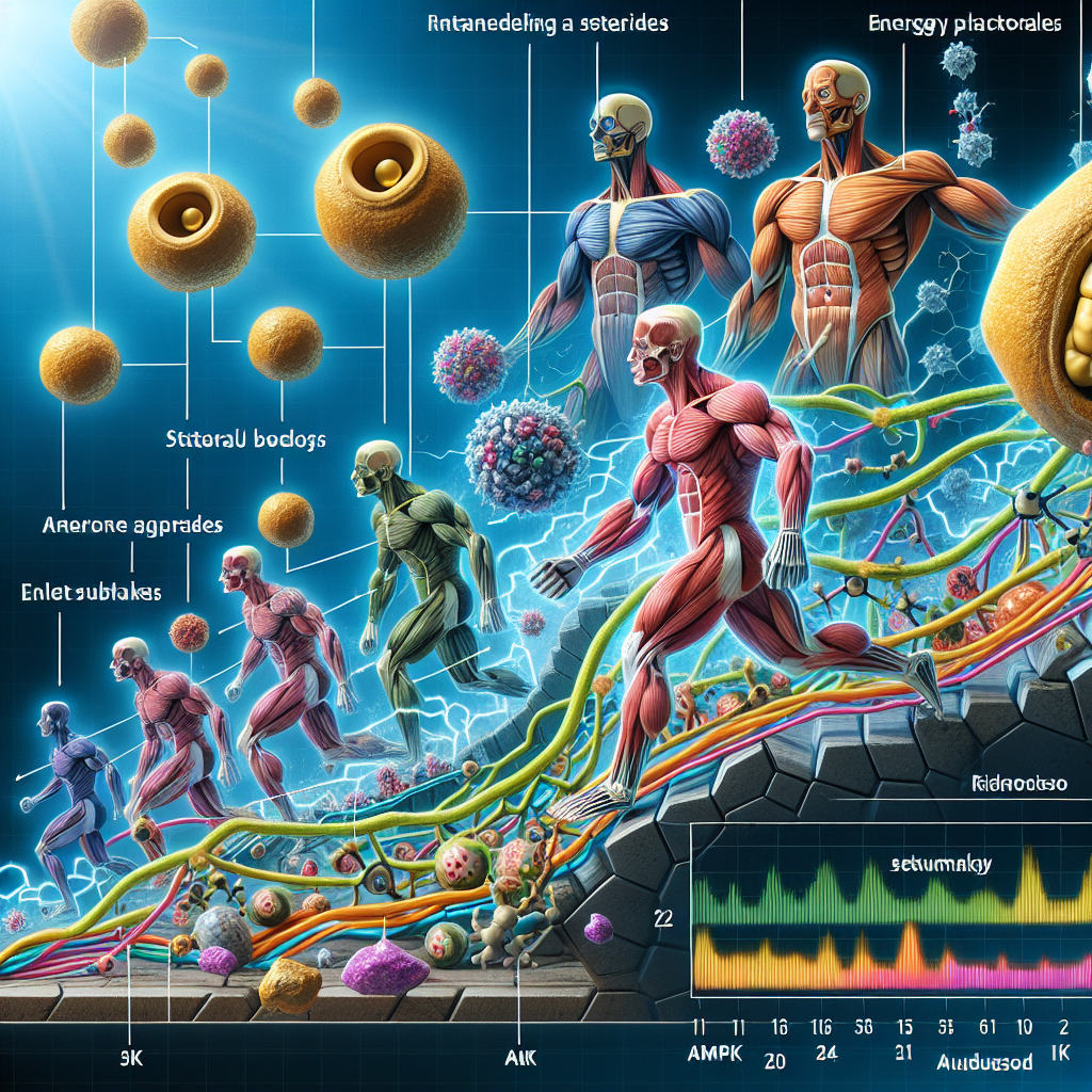 Influence des stéroïdes sur le taux d'AMPK et les voies énergétiques dépendantes
