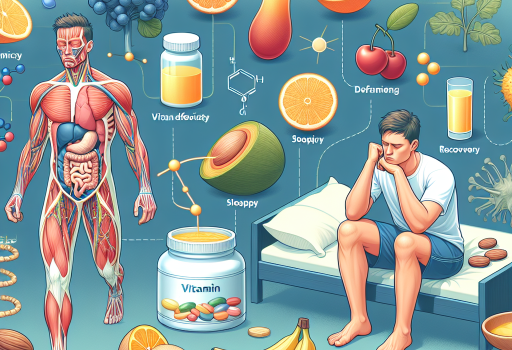 L'impact d'une carence en vitamines sur la qualité du sommeil et la récupération chez les athlètes