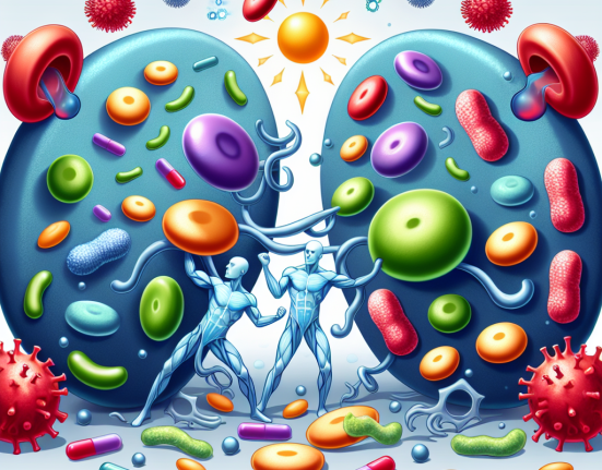 La réponse immunitaire de l'organisme dépend de l'apport en vitamines.