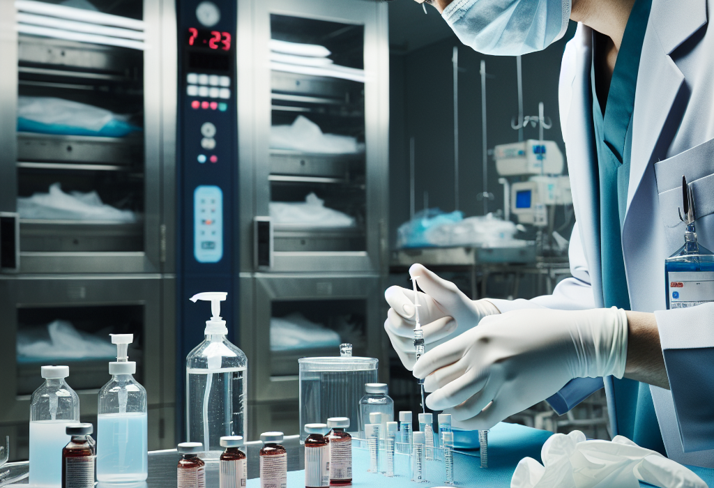 Utilisation d'antiseptiques lors de la préparation des injections