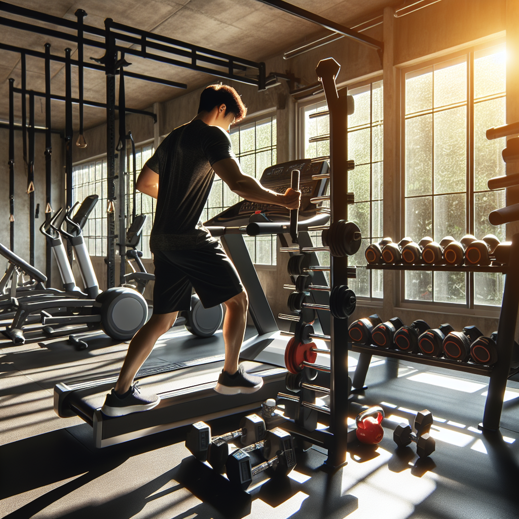 Utilisation de l'entraînement solo en salle de sport