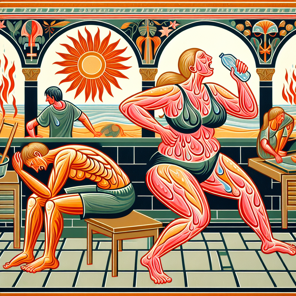 Brûleurs de graisse : sueur excessive, risques en été